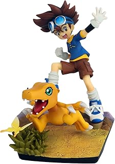 MEGAHOUSE CORPORATION GEM SER Digimon ADV TAI & AUGUMON 20TH ANN PVC Statue