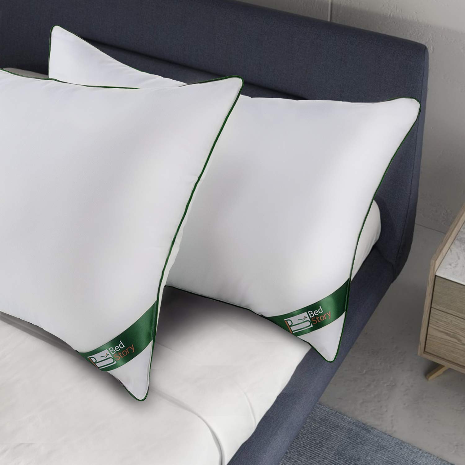 Buy BedStory Pillows 2 Pack, Hotel Quality Luxury Down Alternative