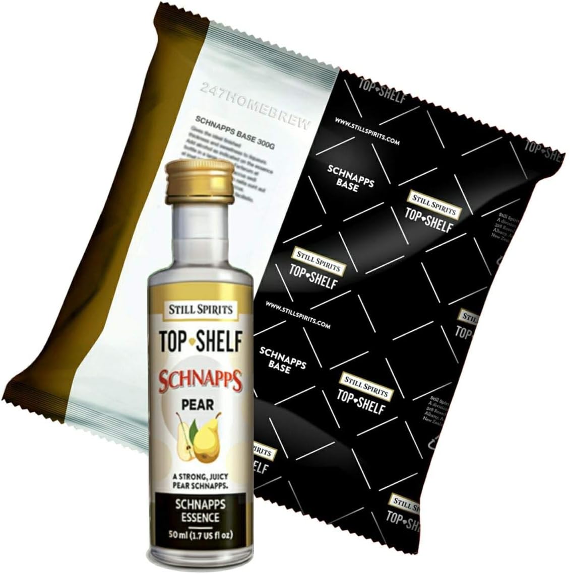 Still Spirits Top Shelf Pear Schnapps With Liqueur Base Mix makes 1.125L