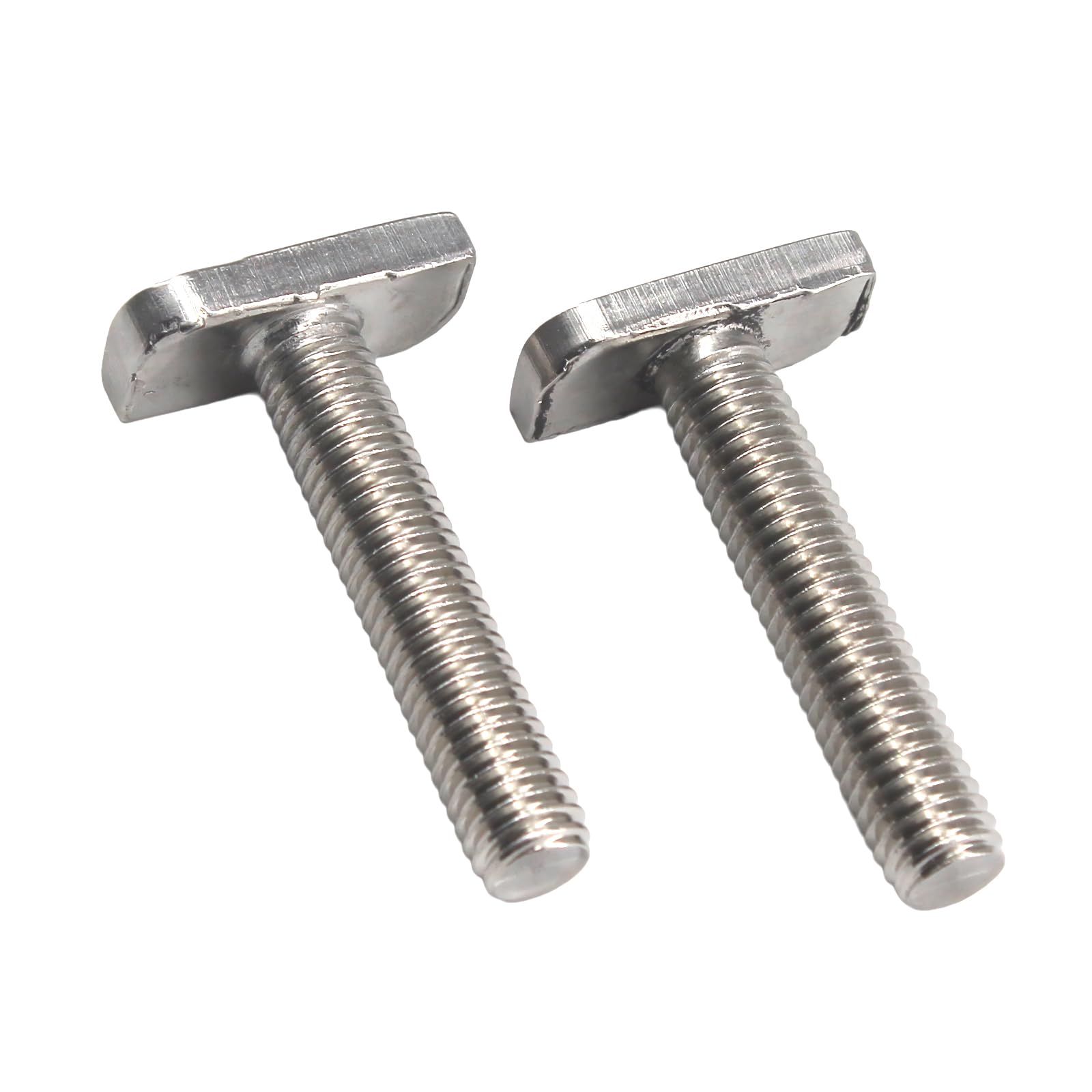12Pcs M8x50 Stainless Steel A2 Type Hammer Head Screws Photovoltaic T-Slot Screws 23mm Head Size - Image 2