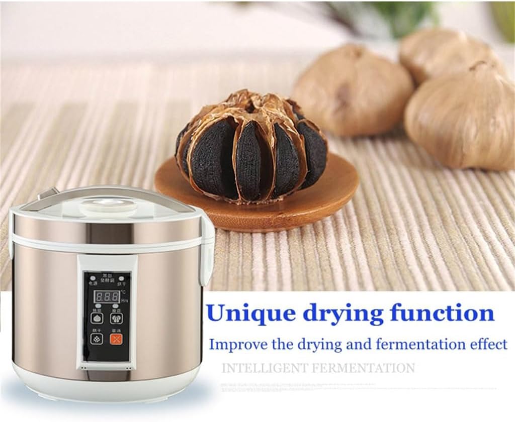 110V/220V 6L Intellint Black Garlic Fermenter Yogurt Wine Maker Digital Control Fermentation Stainless steel