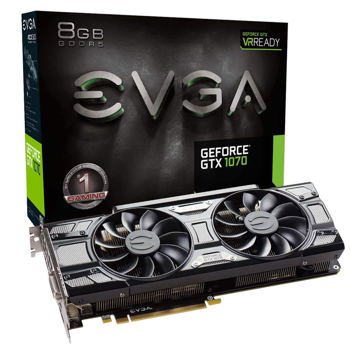 Amazon.com: EVGA GeForce GTX 1070 Gaming ACX 3.0 Black Edition