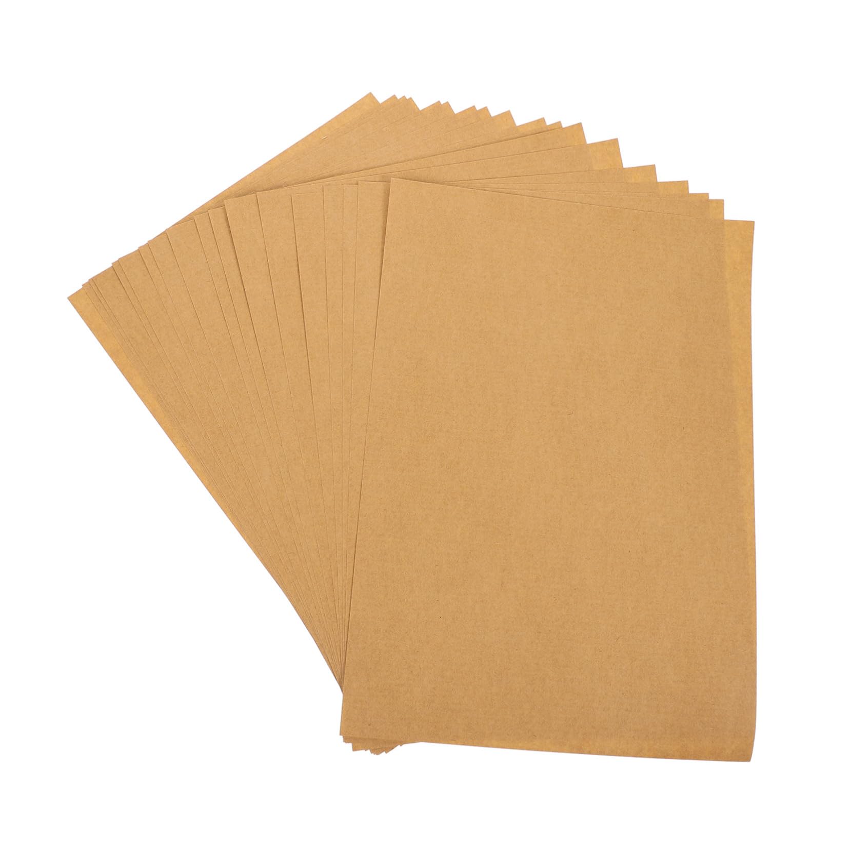 100 fogli Carta Kraft per Stampante Etichette in Carta Kraft Spessa Compatibili con Stampanti Inkjet e Laser Adesivi per Libri Quaderni e Personalizzazioni