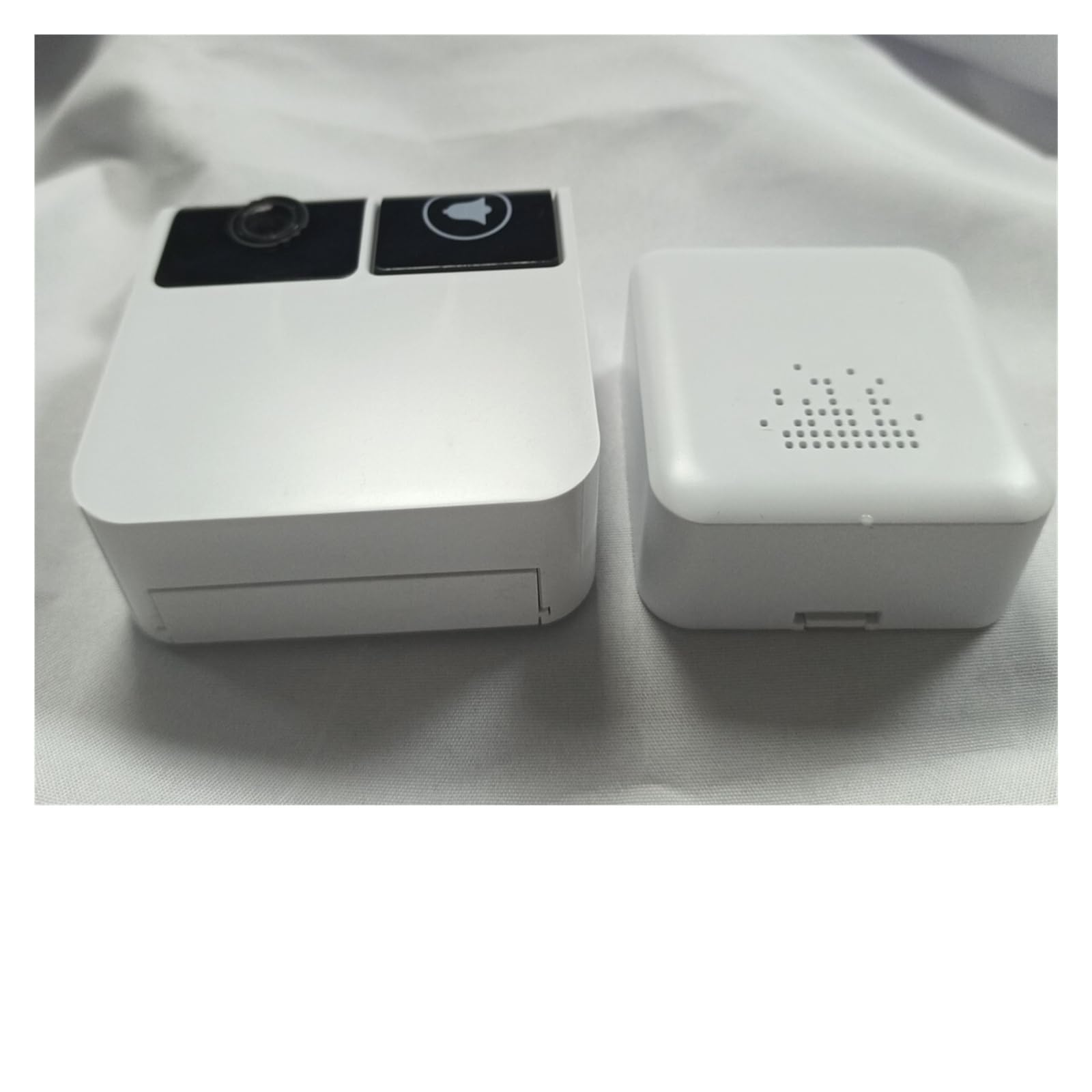 Timbre IP WiFi con videoportero de Larga duración en Espera, intercomunicador Visual, Mirilla y Visor Vista Amplia