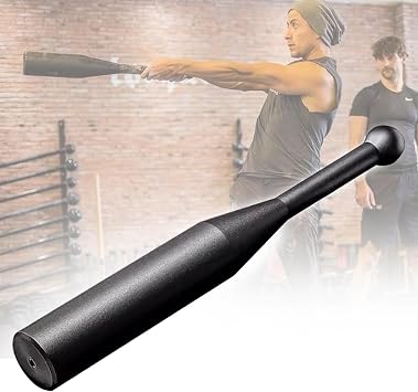 Adjustable Steel Mace Barbell for Grip,4kg 6kg 8kg 10kg Professional for Full Body Workouts Rehabilitation Improves Grip,For Shoulder Stretch Rehabilitation