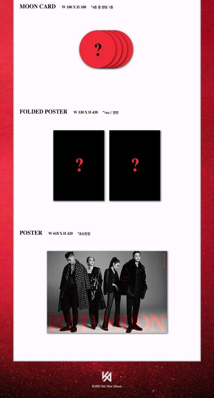 DKB REBEL 4th Mini Album – CD + 84p Photo Book + Photocard + Postcard + Coaster & Magnetic Card (Sealed, Tracking)