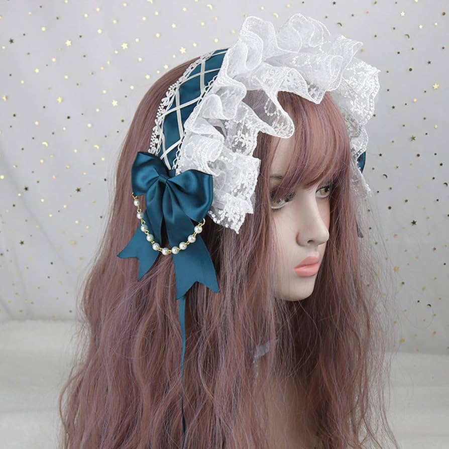 VELVET リボンヘッドバンド Amazon.co.jp: SZYDD ロリータ ヘッドバンド フリル レース