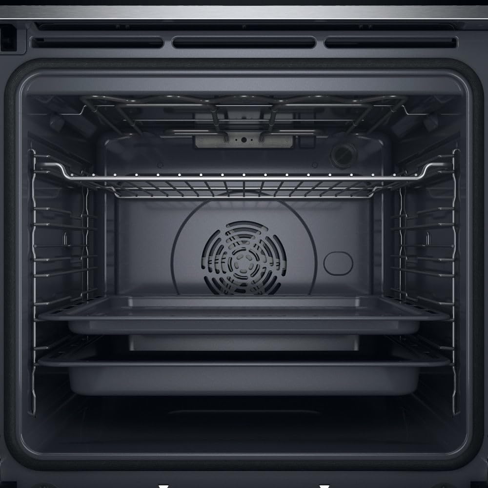 Whirlpool WOI4IS8PM0SXA Forno multifunzione Inox 17 funzioni Pizza310° Cook4 Steam+ classe A+ 73Lt, Pirolisi + Idrolisi