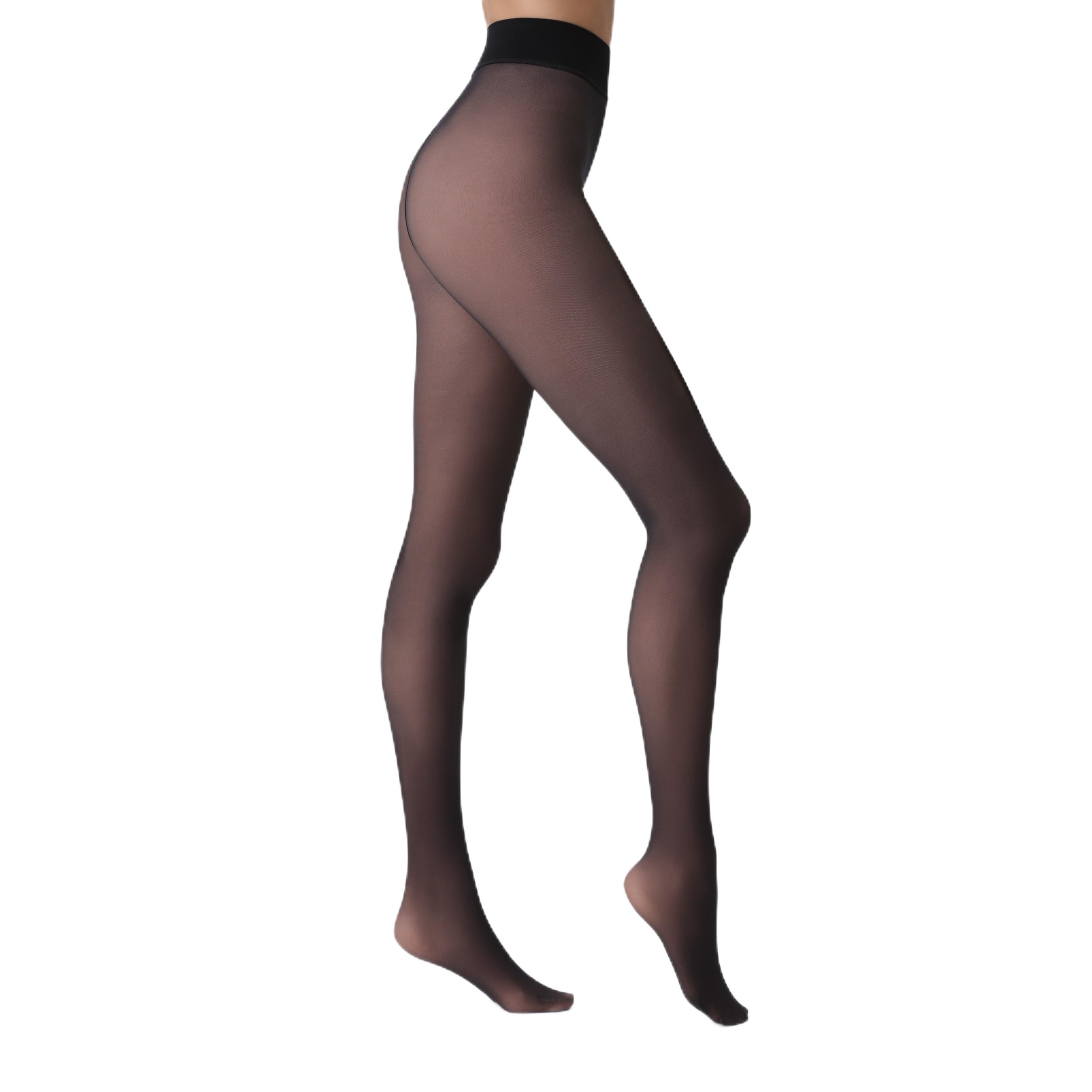 Panty Termo Dim Mujer Efecto Transparente 50 Denier Negro 3