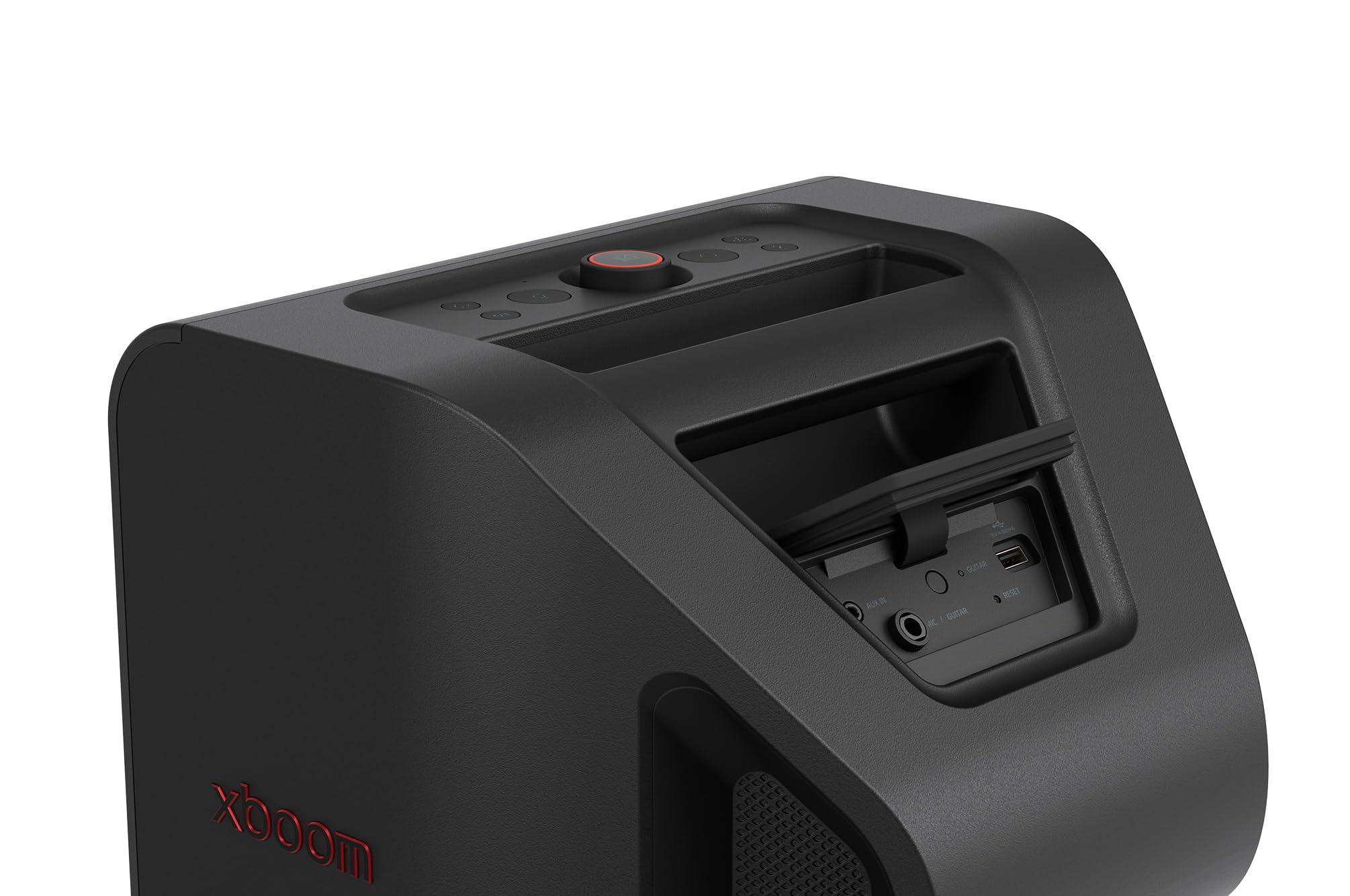 LG xboom Stage301, Portable Party Speaker, Bluetooth et Assistants vocaux, Design rétro,Indicateur LED (pour Guitare/Micro)