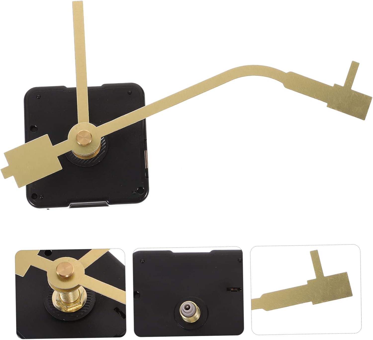 DOITOOL 5 Sets Wall Clock Movement Silent Wall Clock DIY Kits Clock Parts Mute Clock Replacement Clock Movement Replacement Wall Clock Kit Clock Mechanism Kit Clock Supply Clock Repair Kit