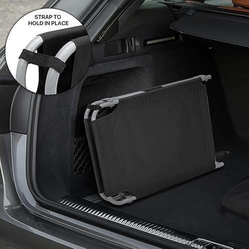 Miniatura 5 de MoNiBloom Cunas para dormir, cama portátil plegable para camping, ultraligera, fácil de instalar, con cama de transporte para senderismo al aire