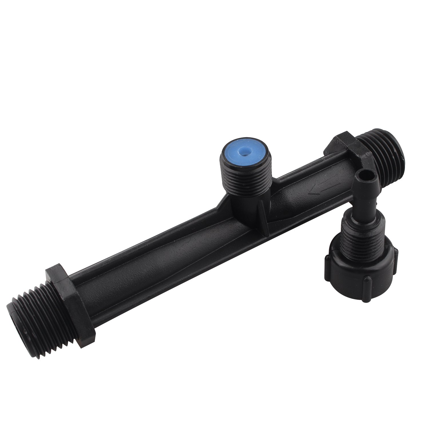 1/5,1 cm inch Venturi d'injection d'irrigation d'égouttement de filetage externe Venturi Tube automatique Inhalation Engrais Convient pour l'agriculture de jardin d'eau Tube Ejetor
