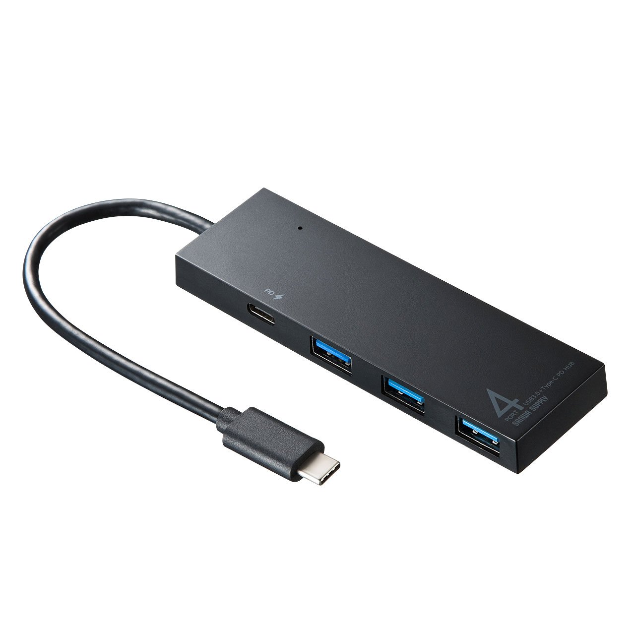 Amazon.co.jp: サンワサプライ USB Type-C ハブ(USB3.1 Gen1 Aコネクタ