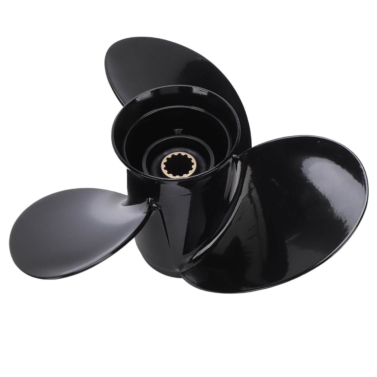 Cryfokt Hélice de Barco de 3 Aspas 10 5/8 X 12 Aluminio, para Motores
