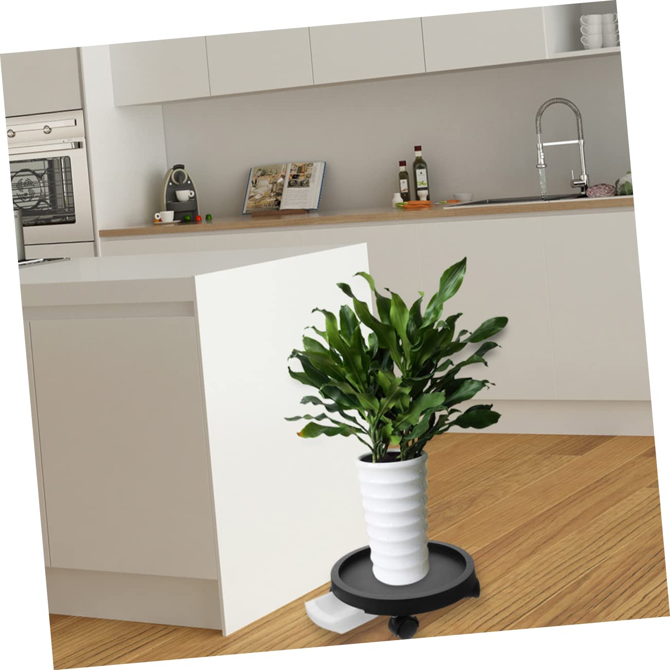 Plateau à Fleurs Mobile Avec Roulettes – Support Pour Pots, Drainage Et Aération