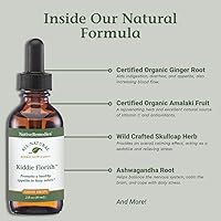 Vista 3 de Native Remedies Kiddie Florish - Suplemento de hierbas totalmente naturales que promueve un apetito saludable en los comedores quisquillosos - 2.0