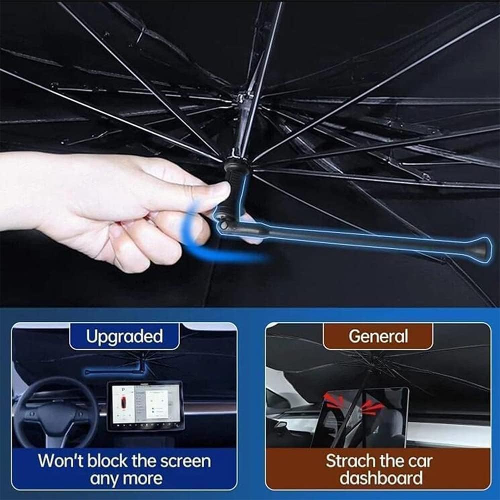 Car Sun Protection Windscreen for Mercedes Benz M Class ML W166 SUV ML 320/ML 350/ML 400 2012-2016 Foldable Car Parasol Front Windscreen Sun Protection Dust Protection Sun Visor