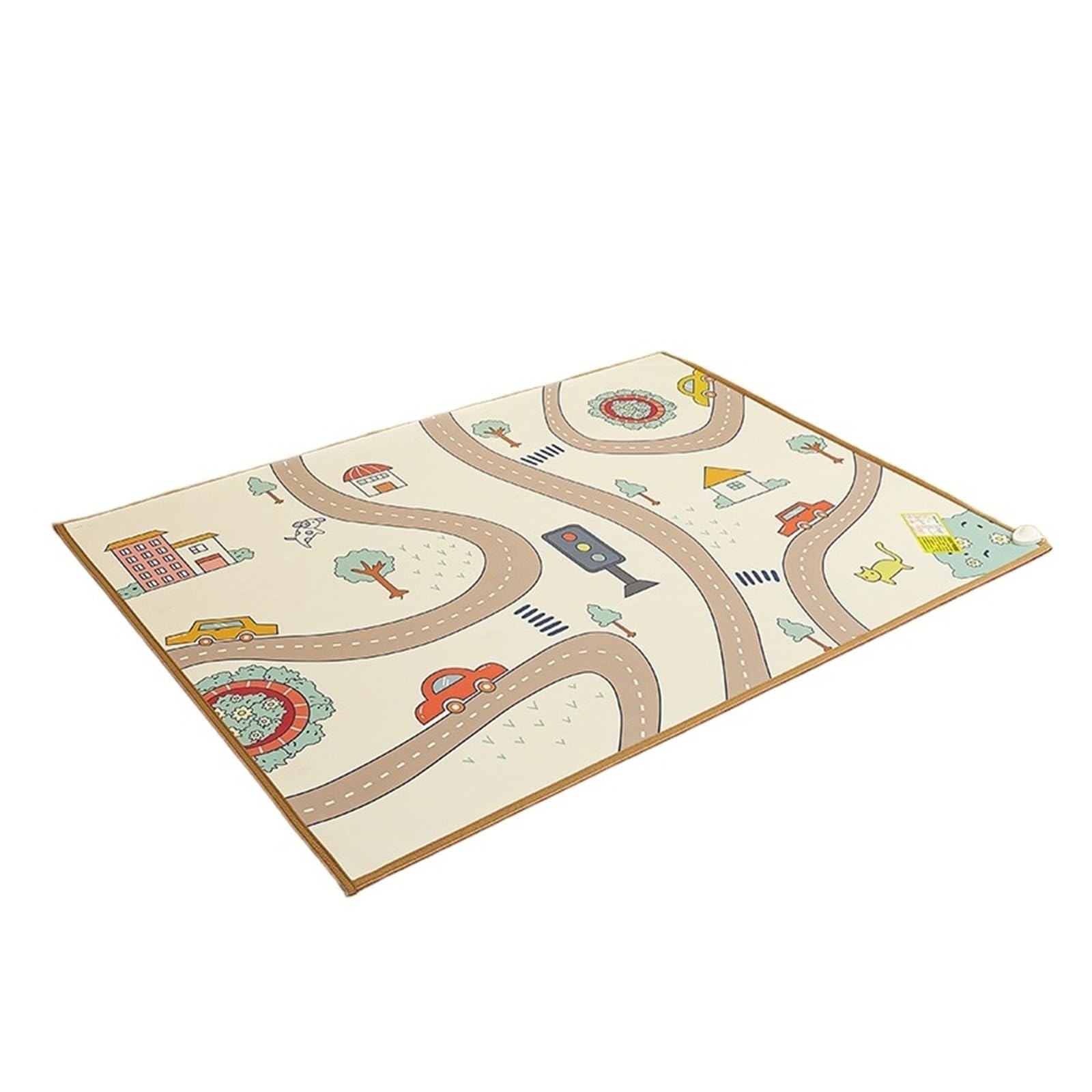 Tappetino Riscaldante For Pavimento In Cristallo Di Carbonio E Grafene, Tappeto Elettrico For Bambini, For Gattonare, For Soggiorno Casa Si Riscalda Rapidamente(Race Cars,100x150cm)