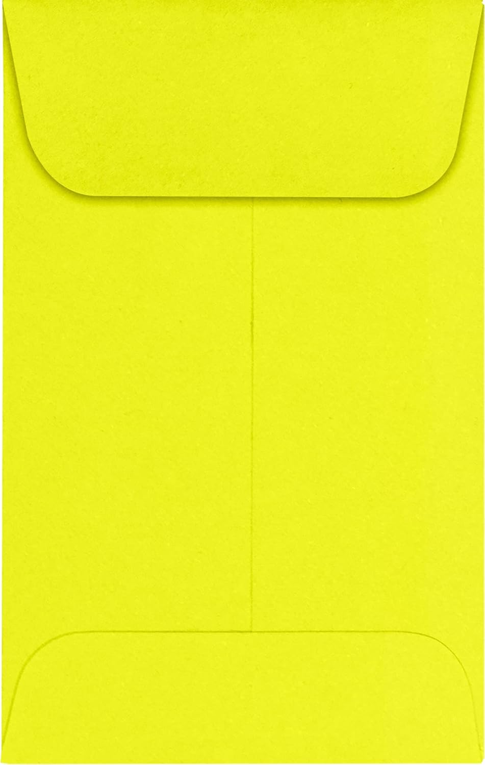 LUXPaper #1 Coin Envelopes | 2 1/4" x 3 1/2" | Citrus Yellow | 80lb. Text | 250 Qty