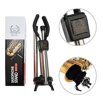 Amazon.com - Rhythm Foldable Alto Saxophone Stand Stainless