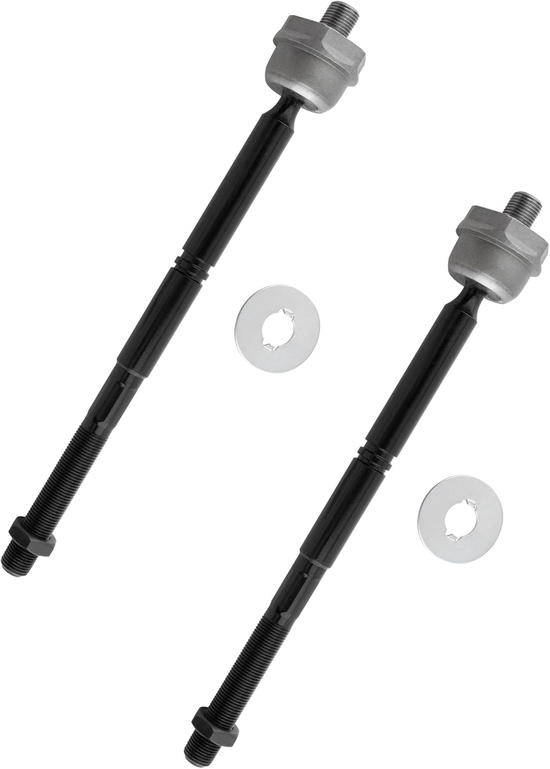 2Pcs Front Inner Tie Rods End Links LH Driver & RH Passenger Fit For Ford F-150 2004-2008 / Lobo 2004-2008, For Lincoln Mark LT 2006-2008 Replace# ES4120