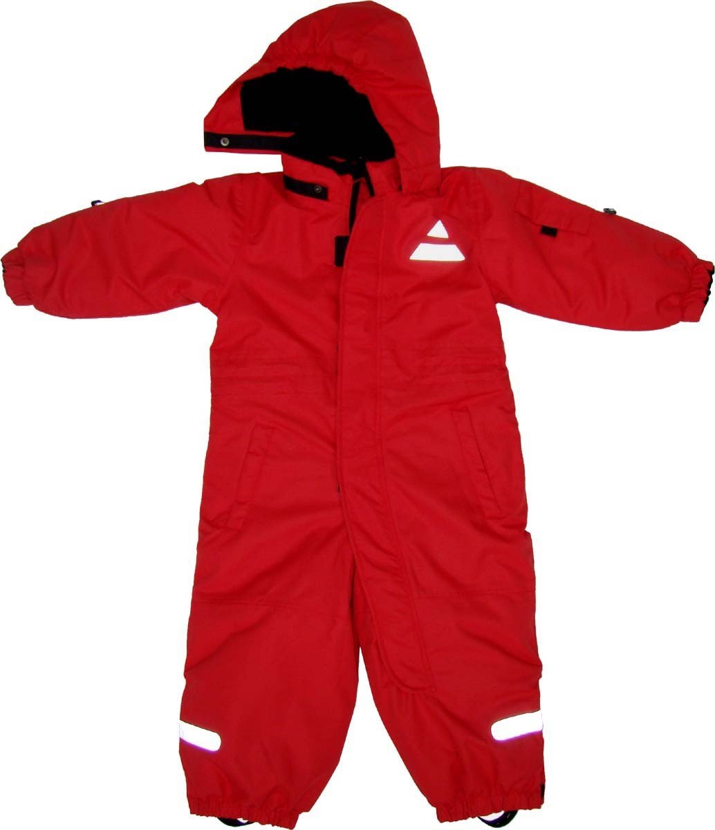 MAYLYNN Mini - Baby Softshell Schneeanzug Schneeoverall rot