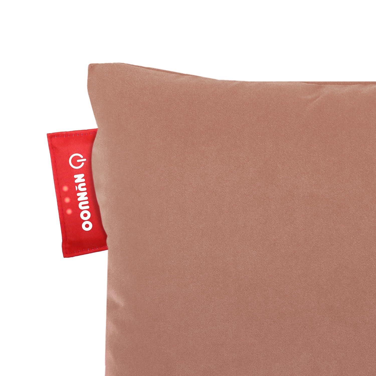 Cojín térmico de terciopelo – Tecnología de calefacción por infrarrojos – Elementos de calefacción – con apagado automático – Almohada de invierno – Inalámbrica – Recargable por USB – 4 a 8