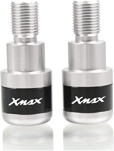 Para Yamaha XMAX125 XMAX250 XMAX300 XMAX400 X-MAX Xmax 125 250 300 400 Agarraderas de manillar de motocicleta Tapa de extremos de manillar