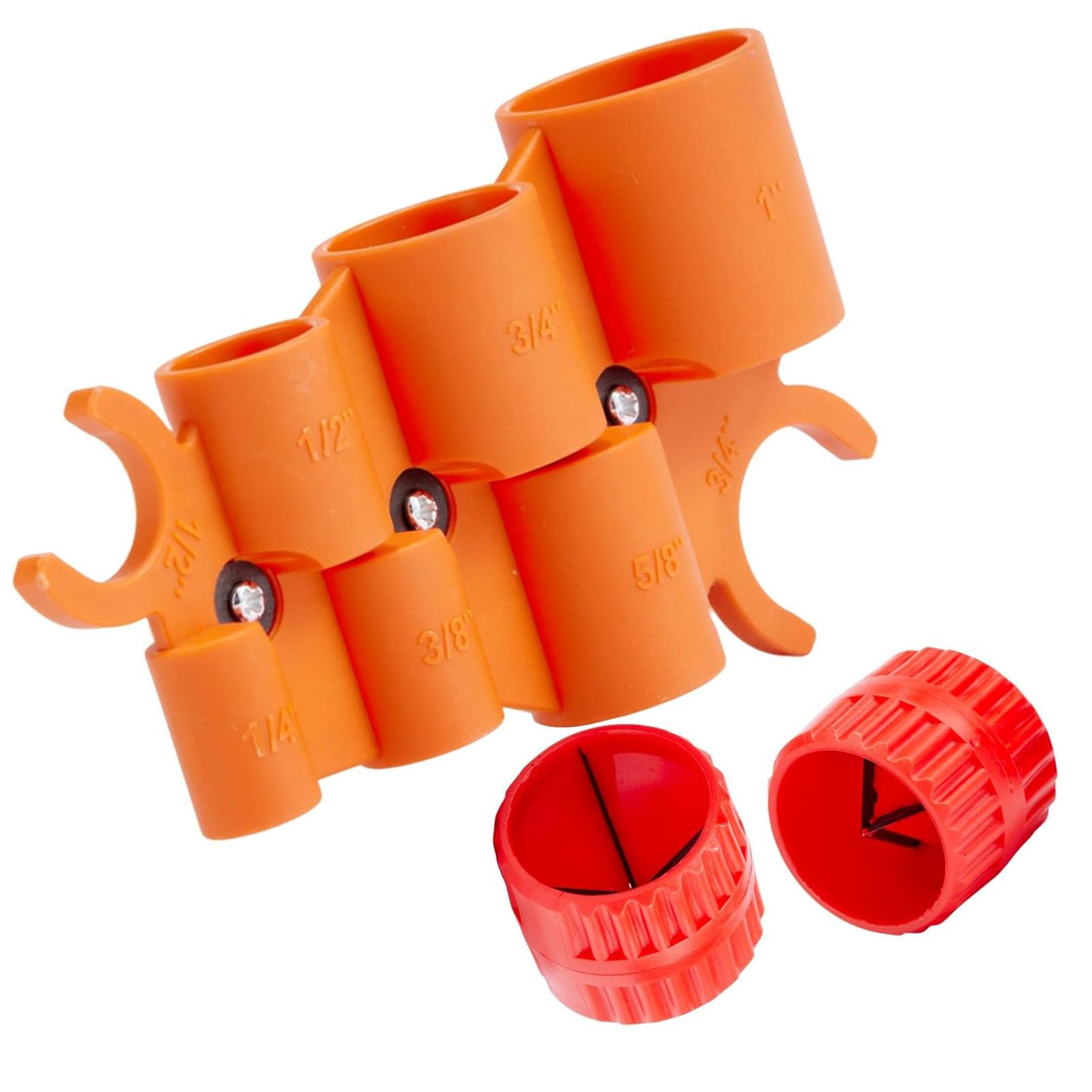 of 3 Pipe Deburring and Depth Tool Three Wheeled Various Conduits Such As Bronze CPVC PERTINENT Highlighting 6 Measurements in Permanent ABS Substance Piping Set