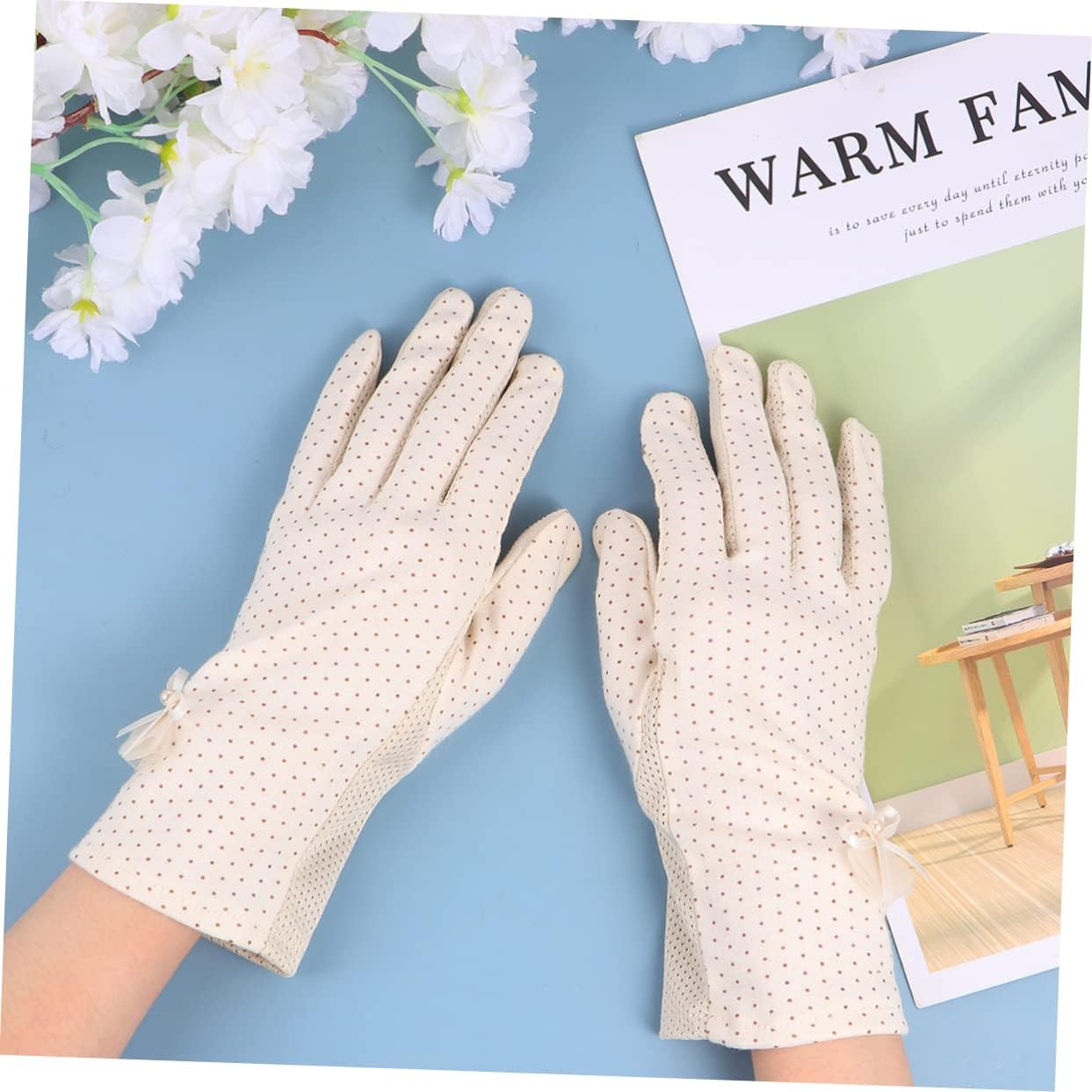 VICASKY Screen Sun Protection Women's Gloves Warm Comfortable Fashionable for Outdoor Driving