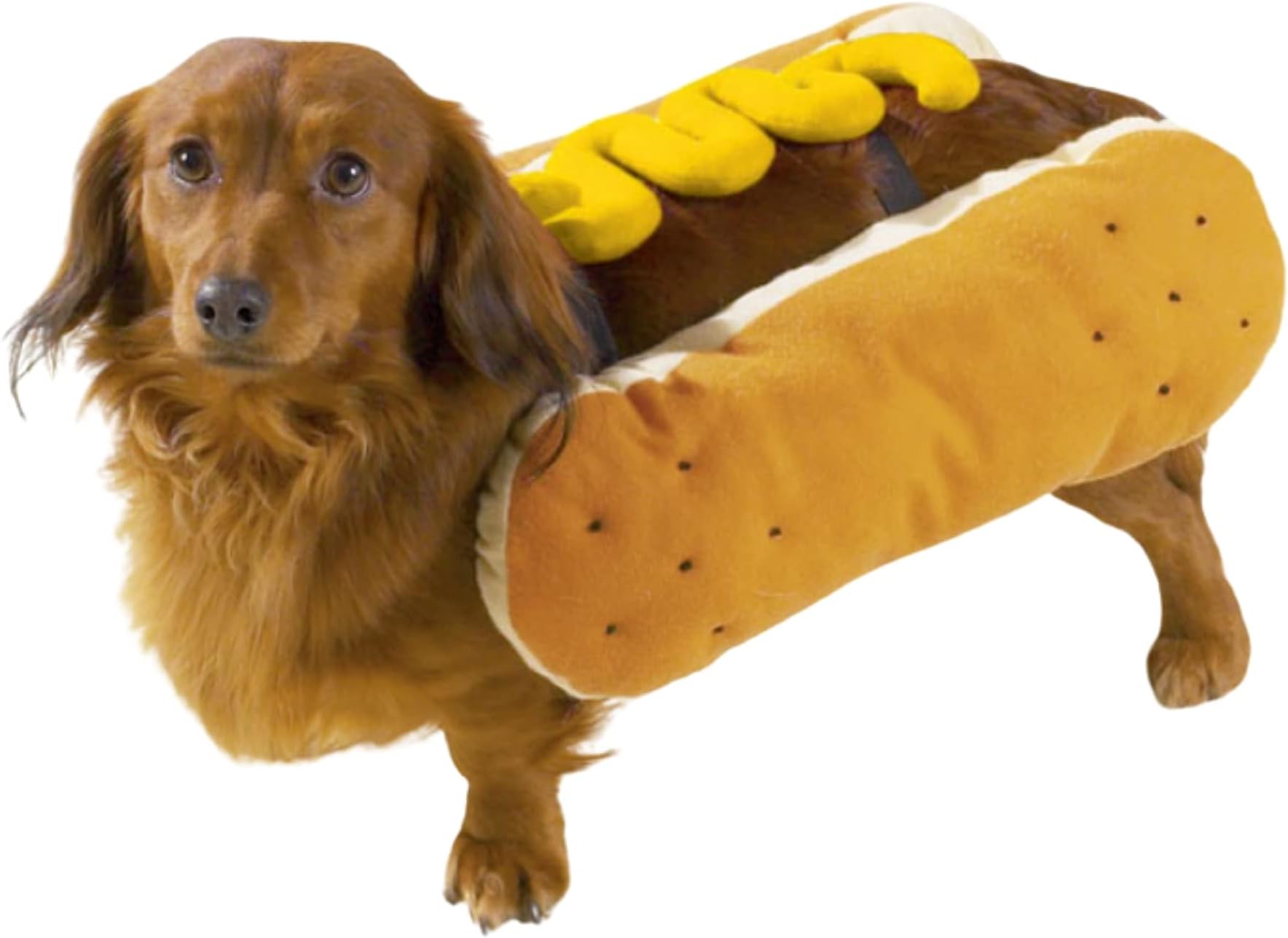 Hot Diggity Dog Mustard Costume, Large
