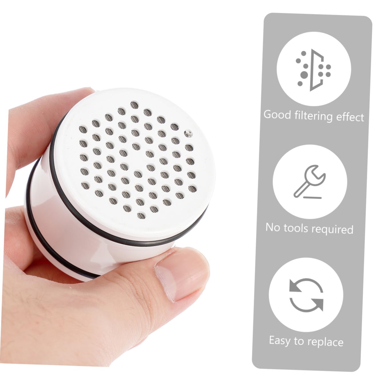 Gadpiparty 3piezas Filtro De Ducha De Plástico Purificador De Agua Para Ducha Reduce y Compatible y Cabello
