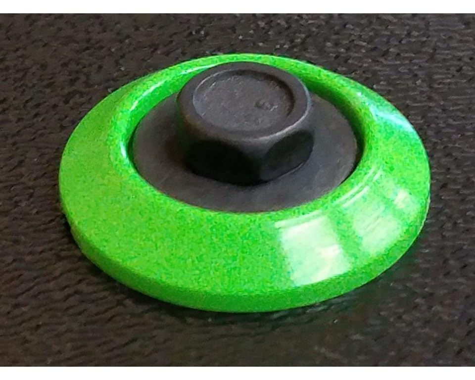 Part Synergy Replacement for Bolt Washer 1Pc Ext. Green Zinc Steel Direct Fit