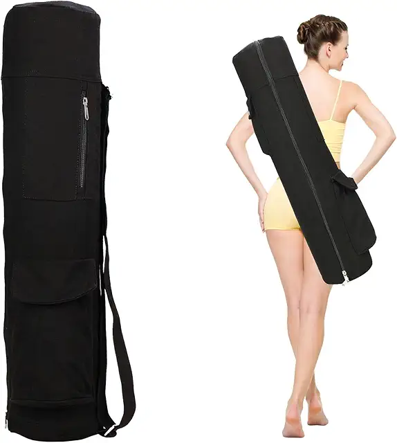 Yoga Rucksack mit Nassfach & Flaschentasche - Große Yogatasche für Matten & Zubehör