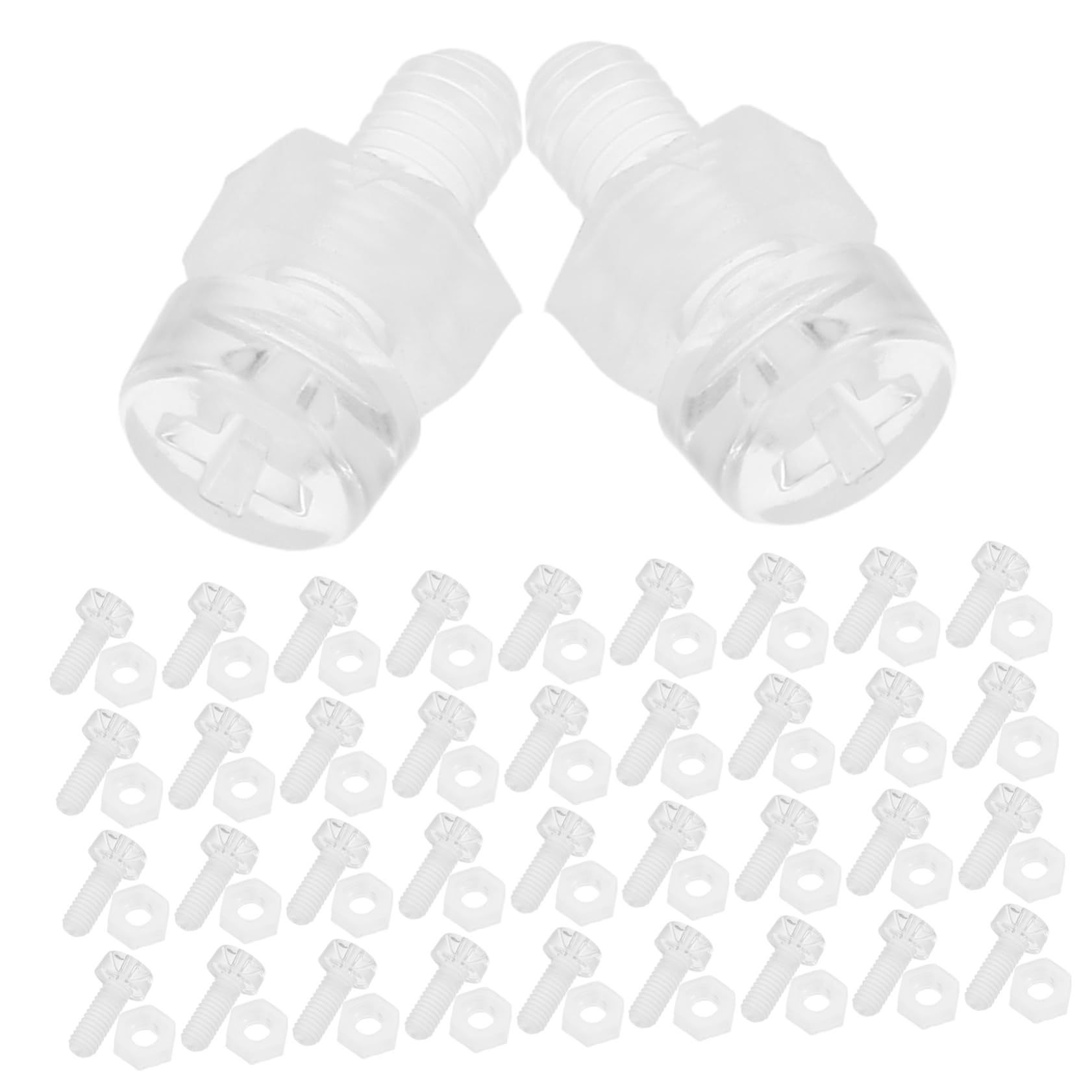 Alipis Stable Connection Acrylic Hardware 100pcs Fastener Kit for Home Mechanical Projects