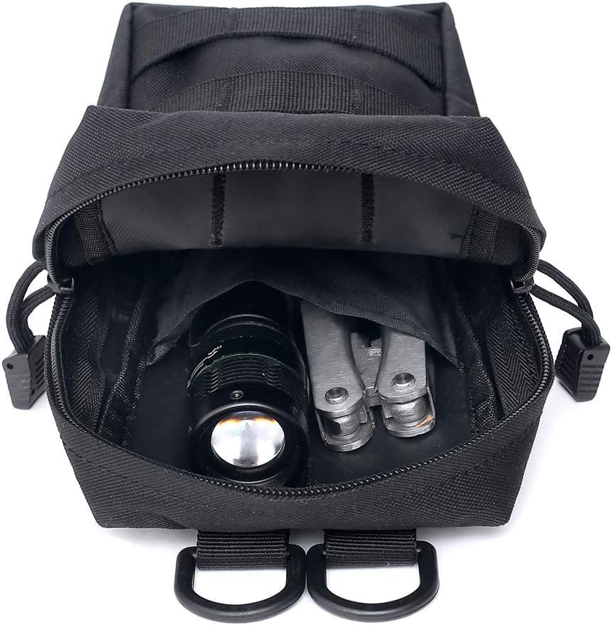 Gexgune Militär 600D MOLLE Tasche Tasche DEC Utility Weste Gadget Tasche Taktische Jagd Wandern Taille Pack Outdoor-Ausrüstung