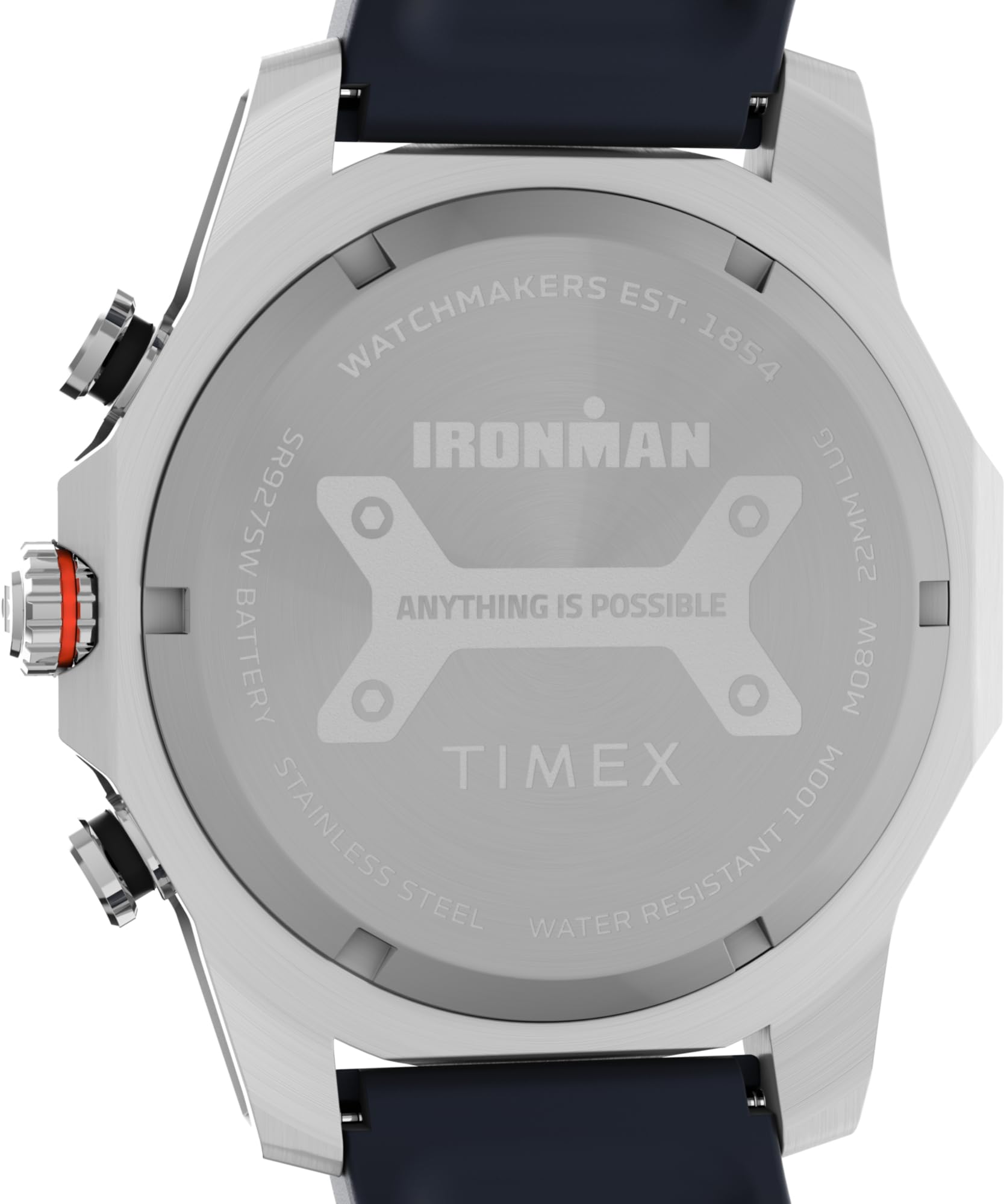 Timex TW2W55500VQ - Reloj analógico de Cuarzo para Hombre con Correa de Poliuretano, Azul