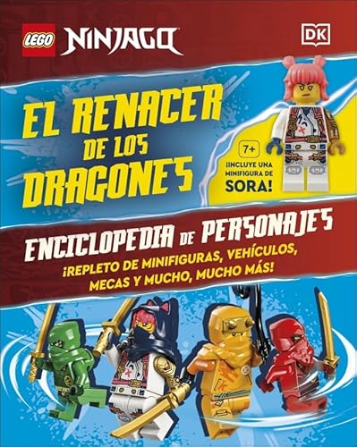 Lego Ninjago. El renacer de los dragones. Enciclopedia de personajes: Incluye una minifigura de Sora