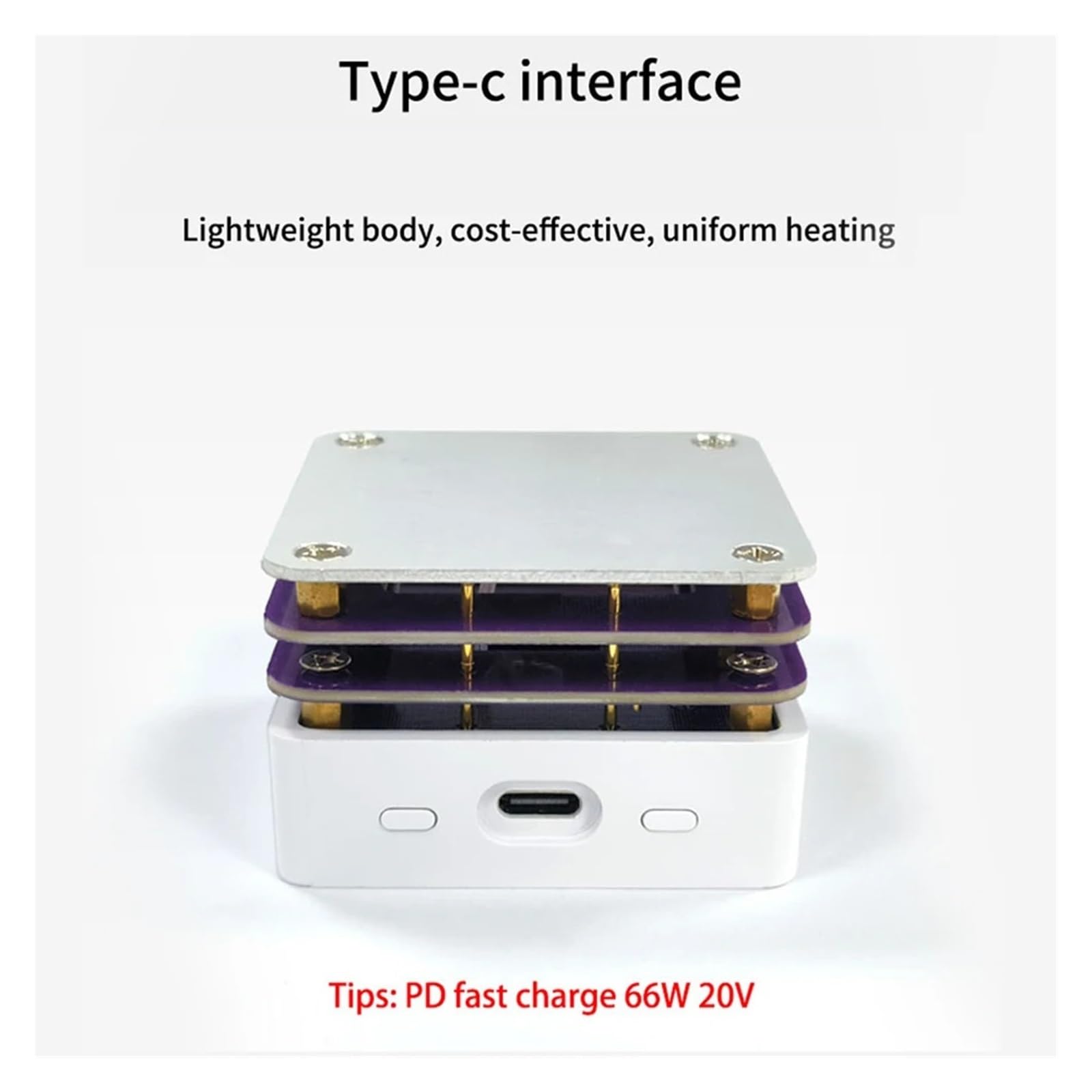 65W Mini Hot Plate Cyfrowa Stacja Lutownicza Do Podgrzewania Wstępnego PCB SMD Płyta Stół Grzewczy Narzędzia Naprawcze Szybko I DokłAdnie