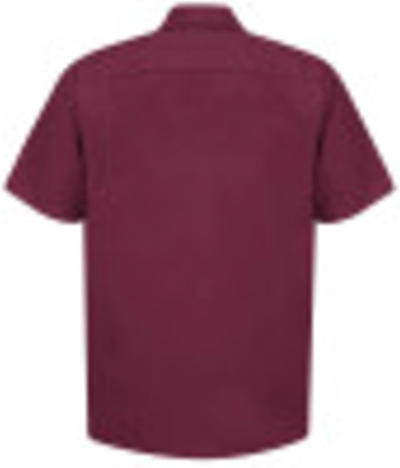 Red Kap Mens Industrial Work Shirt, Regular Fit, Short Sleeve - Image 2