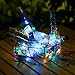 Okapia 5 Pack Colorful Starry String Lights Solar Wine Cork Firefly Lights 3.3ft 10LED for Xmas Multi-Color