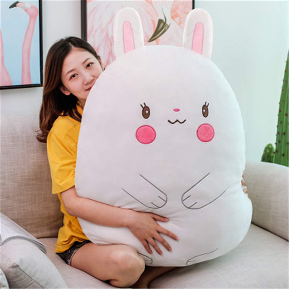 Dibujos animados animal ratón conejo peluche dinosaurio juguete de peluche regalo para el día de los niños (conejo, 60 cm)