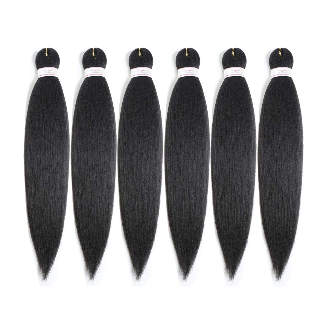 Prestretched Braiding Hair Easy Braid Professional Itch Free Synthetic Fiber