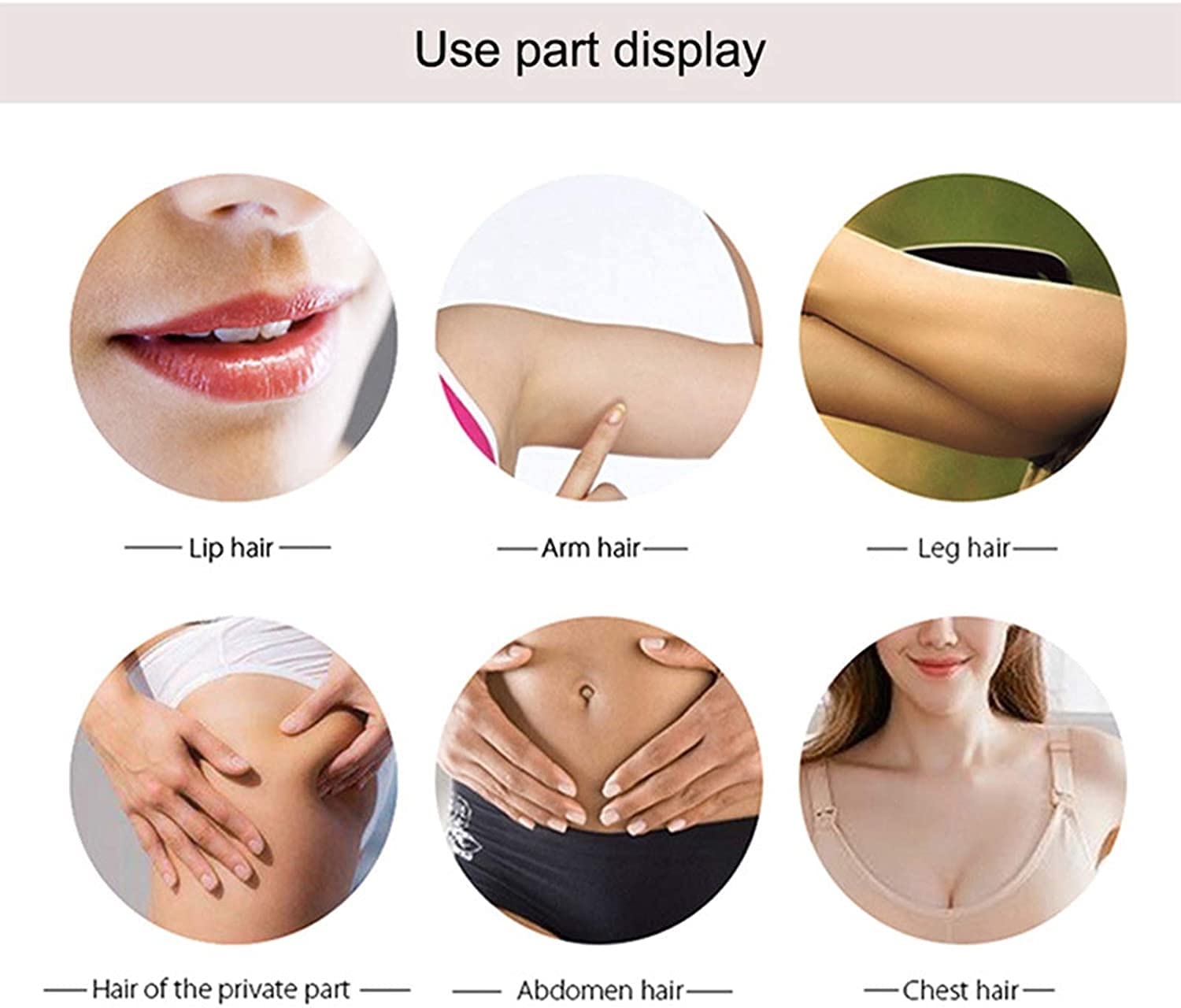 Scaldacera per depilazione, con vasetto di cera per tutto il corpo, gambe, viso, sopracciglia, bikini, ascelle, schiena, petto, cera paraffinica, bikini, donne e uomini