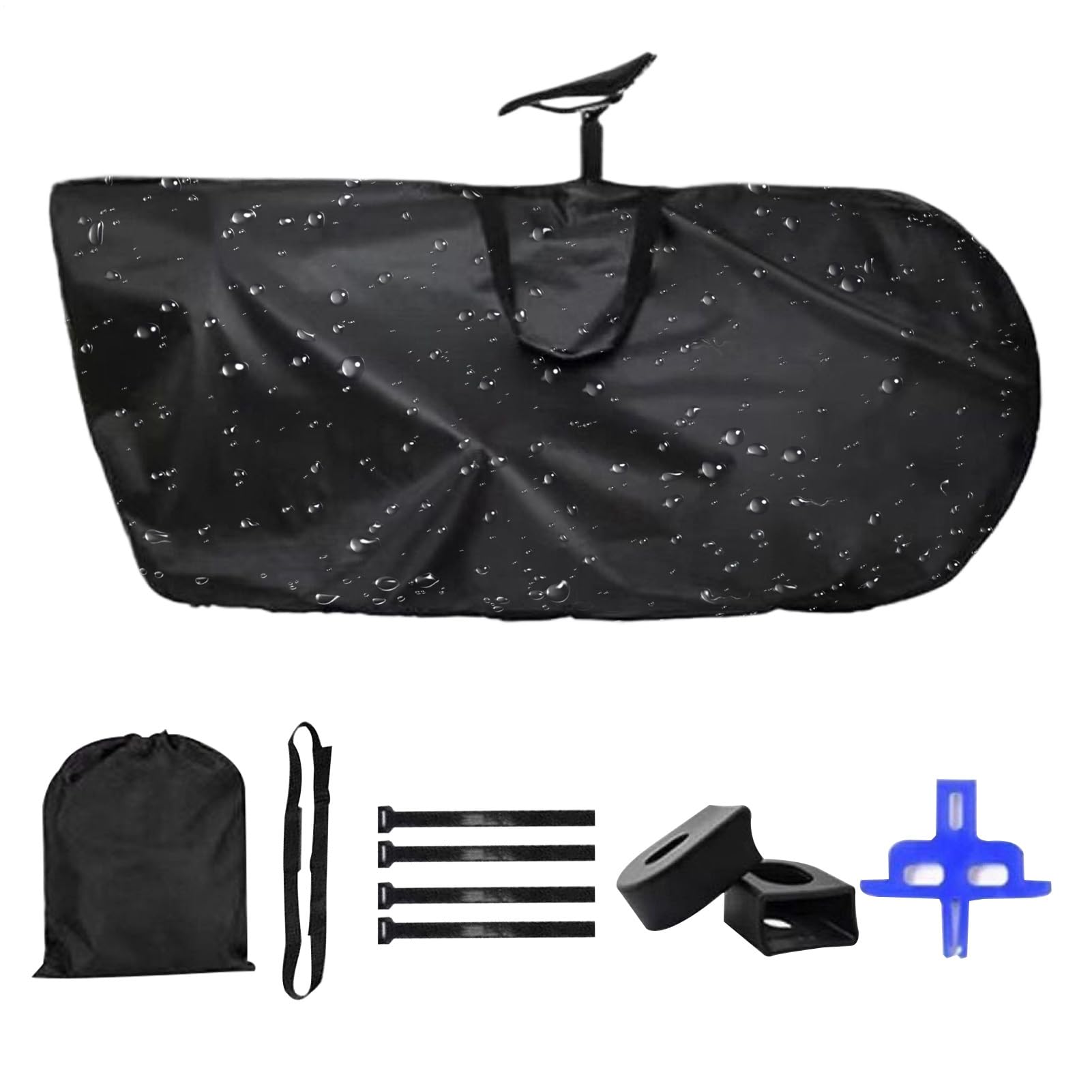 Borsa da Trasporto per Bici,Borsa Bicicletta Impermeabile Per Trasporto,Copertura Bici Portatile Per Ciclismo Campeggio Auto Strada | in Auto e Aereo per Ciclismo
