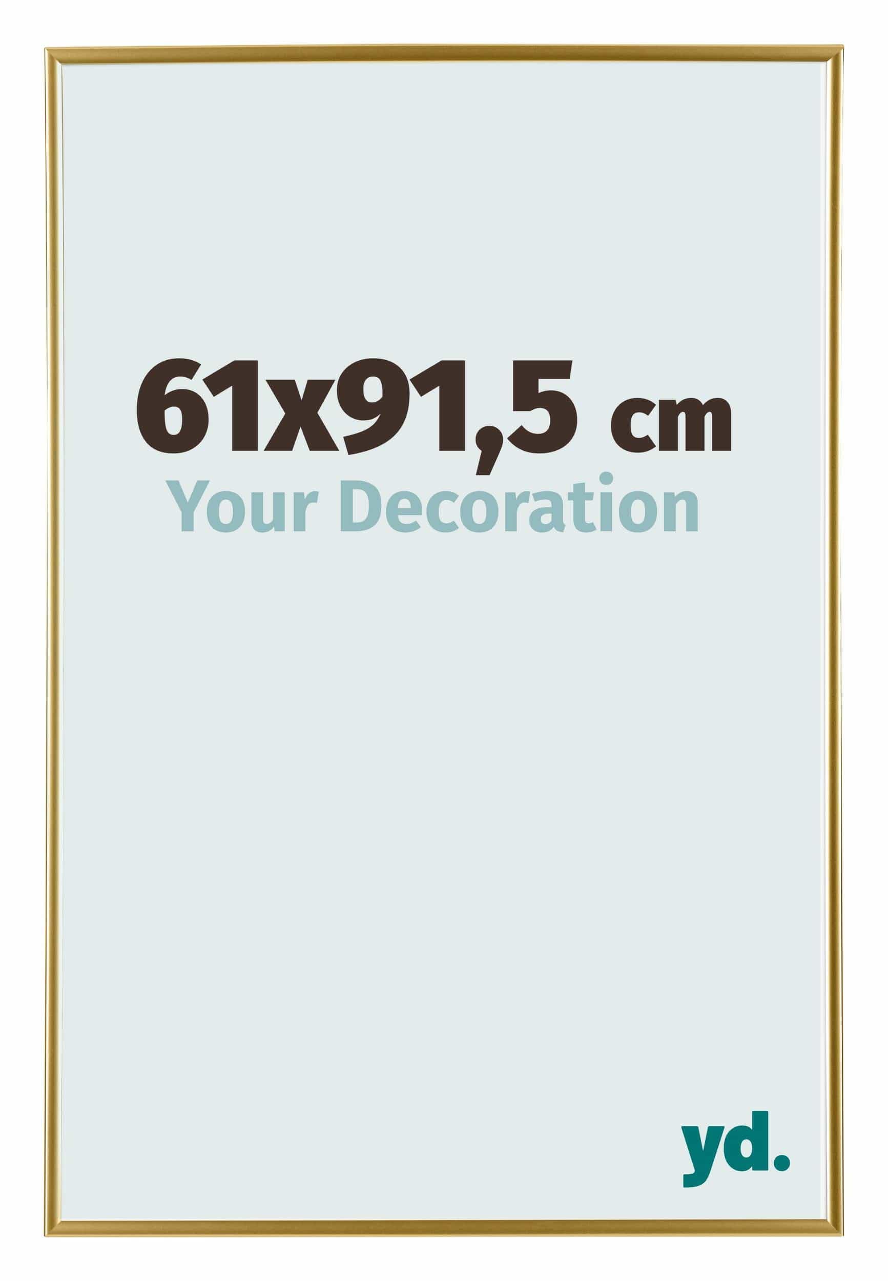 Your Decoration - Picture Frame 61x91,5 cm - Gold - Decorative Wall Frame in Plastic with Antireflection - Frame 61x91,5 - Evry — image 1