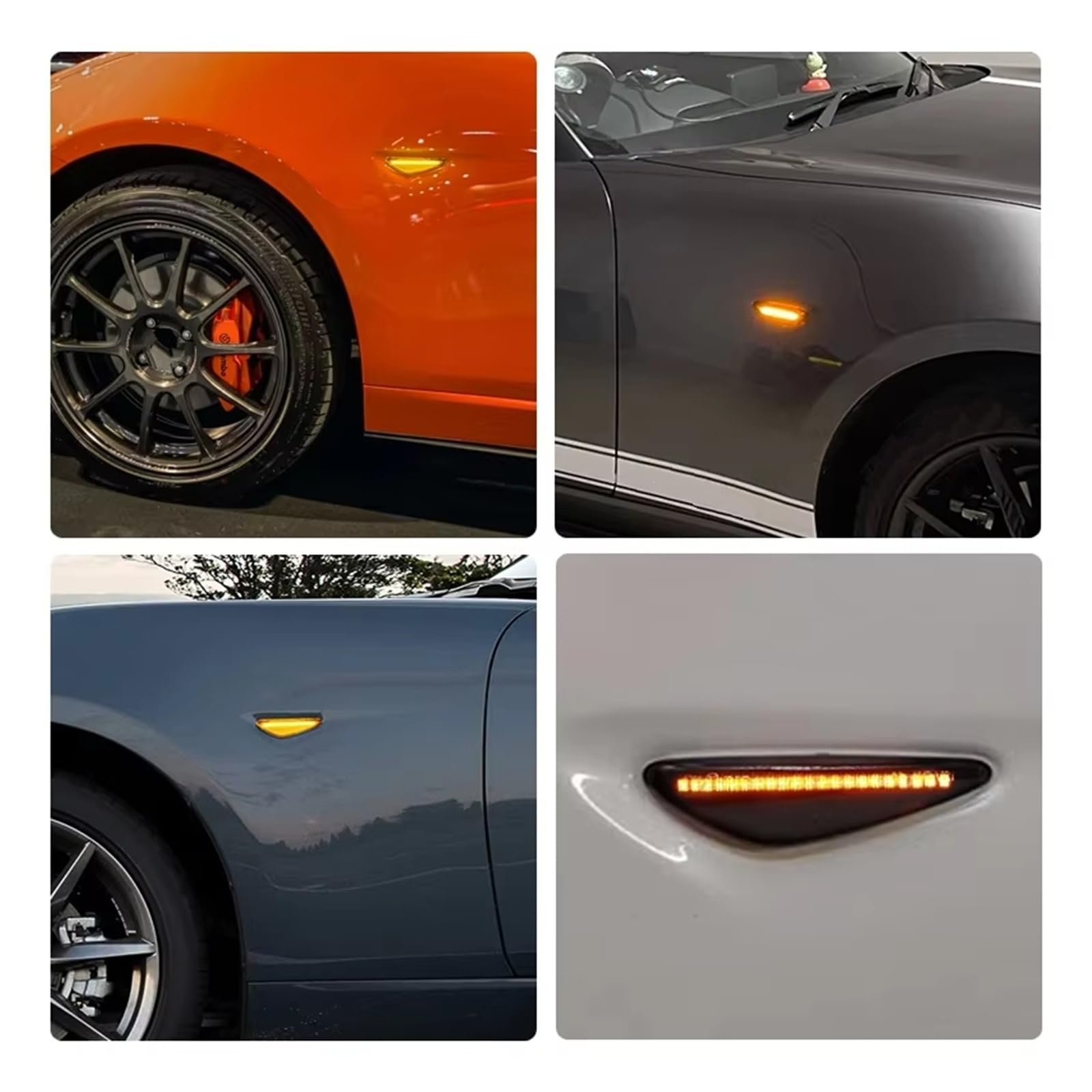 Laterale Indicatore Direzione Per Mazda 6 Per Atenza Per Mazda5 Per Premacy 2008-2013 LED Indicatore Laterale Lampada Ambra Parafango Indicatori Direzione Indicatore Laterale