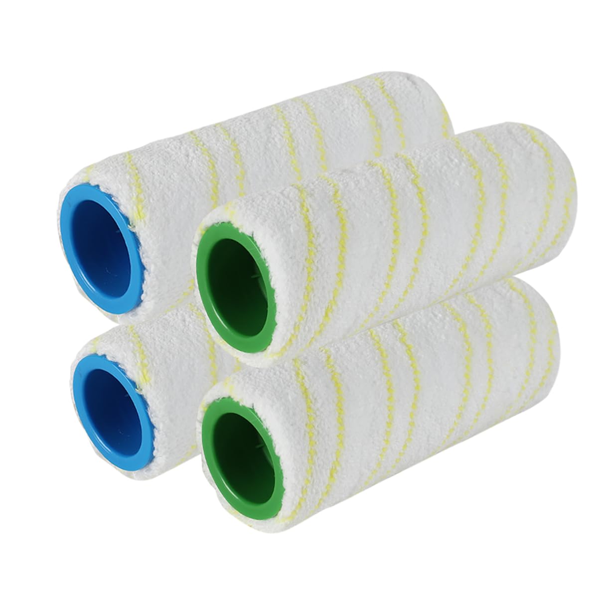 SpeHiate 4 Replacement Rollers for Karcher FC7 FC5 FC3 EWM2 FC3D Wireless Floor Mop Accessory Roller Brush 2.055-006.0