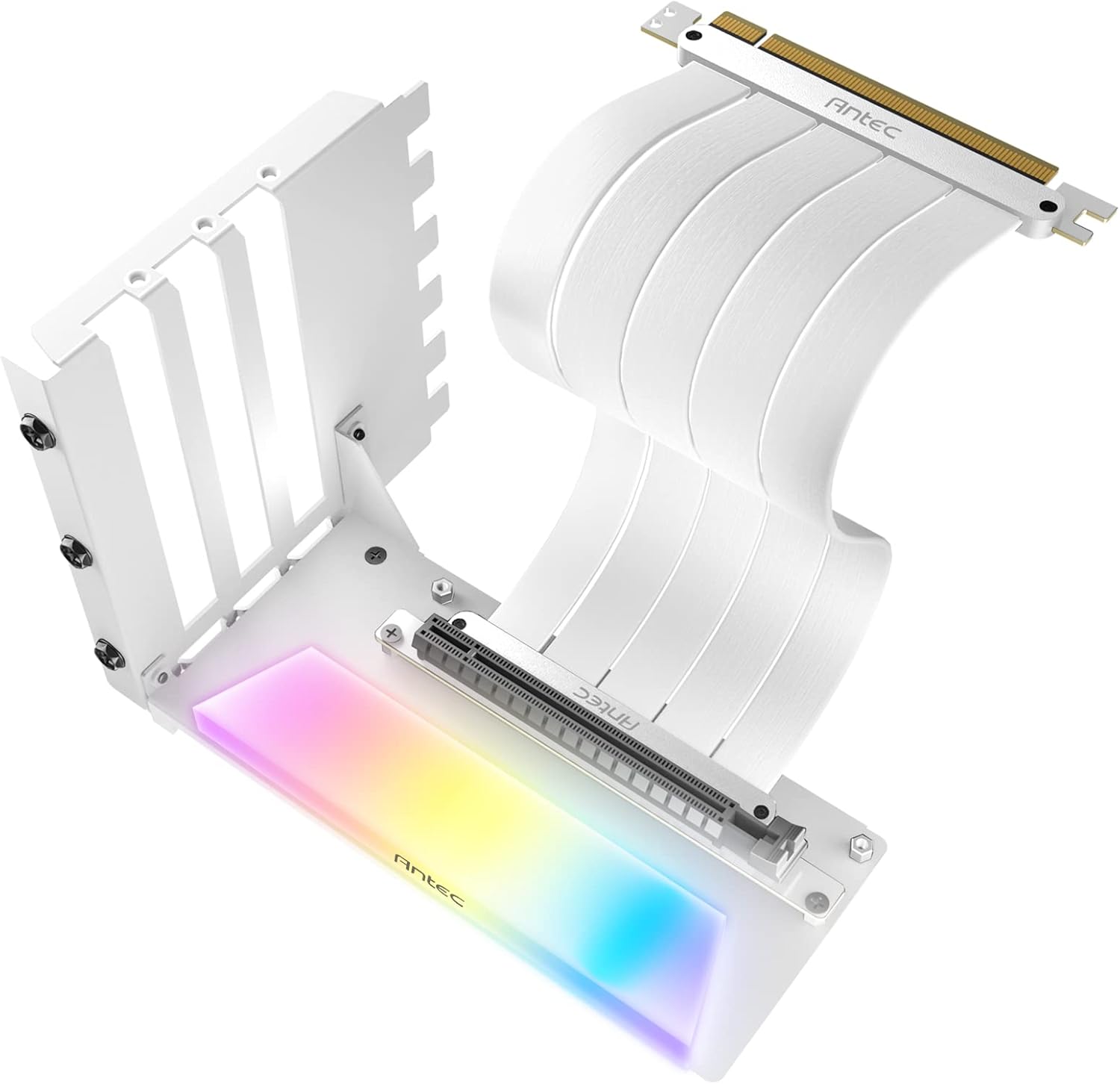Antec Vertical GPU Bracket with 5V 3 Pin ARGB LED, PCIE 4.0 x16 High